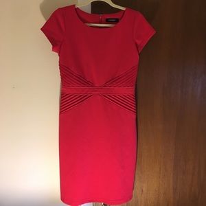 Ellen Tracy Short Sleeve Sheath Dress